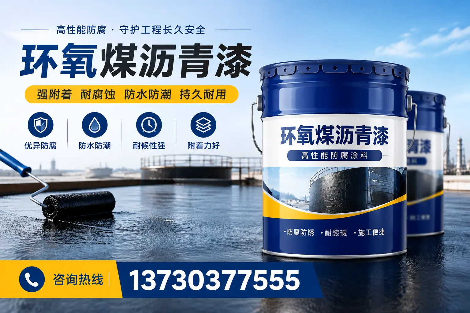 如何判断环氧煤沥青漆的质量?嘉兴消费者指南
